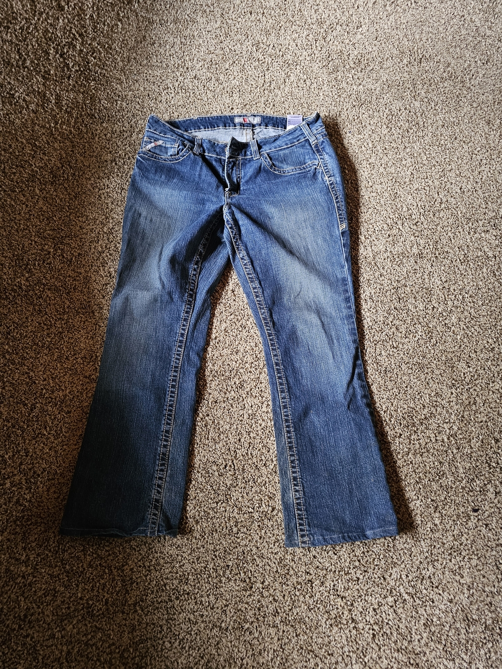 Ariat Women's Boot Cut Blue Denim Jeans
